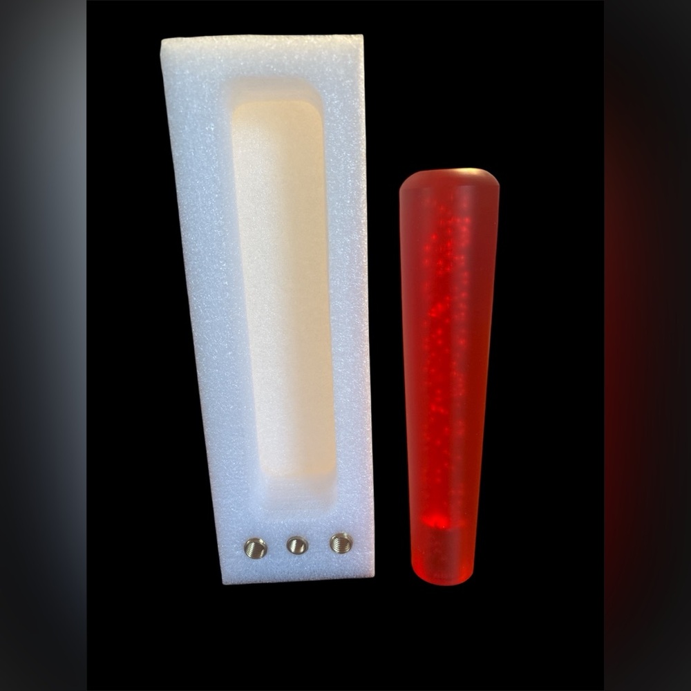 Gear Shift Stick for Cars. Vibrant red 20cm with adapters